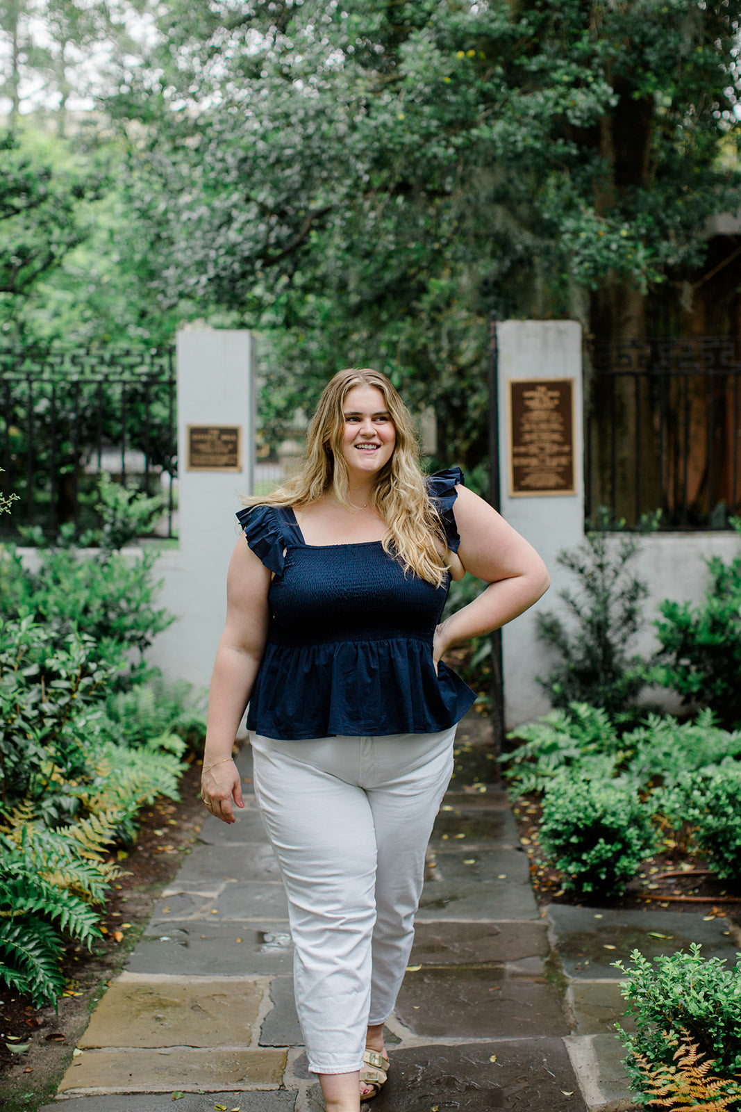 The Mimi Top in Navy - Final Sale – Carla Kiley Collection