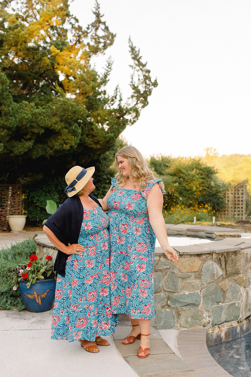 The Mimi Dress in Liberty Blue - Final Sale – Carla Kiley Collection