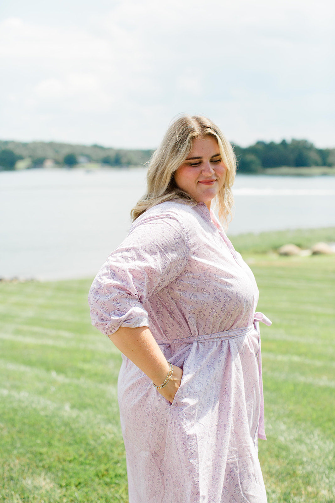 The Christine Shirt Dress in Lavender Taffy - Final Sale – Carla Kiley ...
