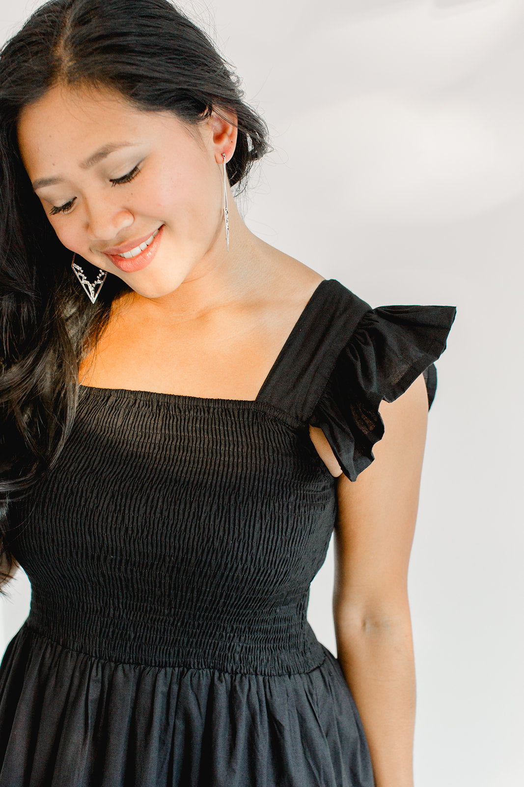 The Mimi Dress in Midnight - Final Sale – Carla Kiley Collection