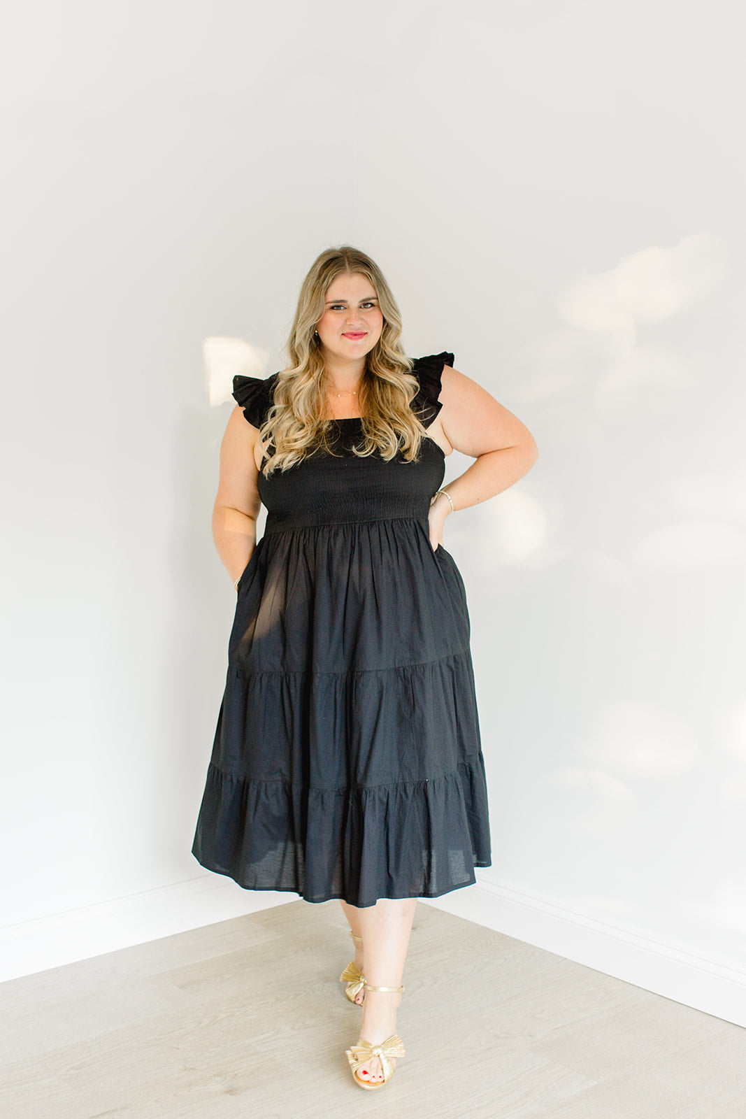 The Mimi Dress in Midnight - Final Sale – Carla Kiley Collection